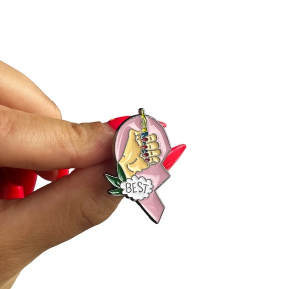 BEST BUDS Friendship Enamel Pins - Picture 3 of 4